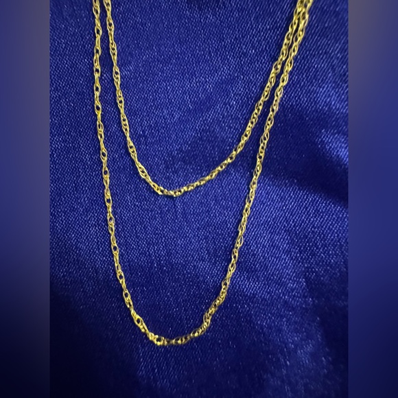 Jewelry - 14k pure yellow gold chain necklace
